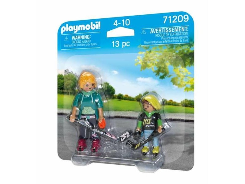 Playset Playmobil 71209 13 Части Играч на хокей Duo Playset Playmobil 71209 13 Части Играч на хокей Duo