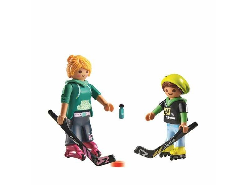 Playset Playmobil 71209 13 Части Играч на хокей Duo Playset Playmobil 71209 13 Части Играч на хокей Duo