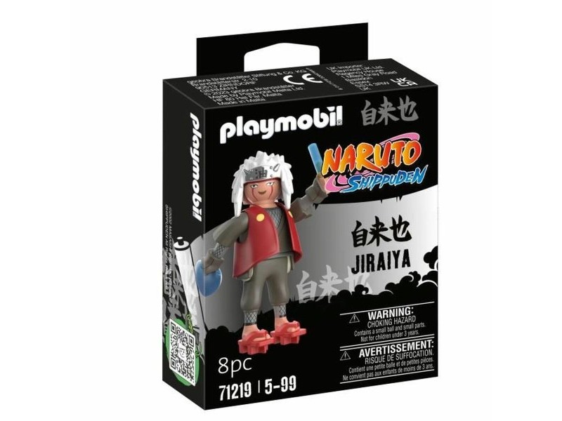 Playset Playmobil Naruto Shippuden - Jiraiya 71219 8 Части