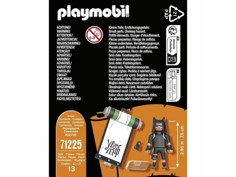 Playset Playmobil 71225 Naruto
