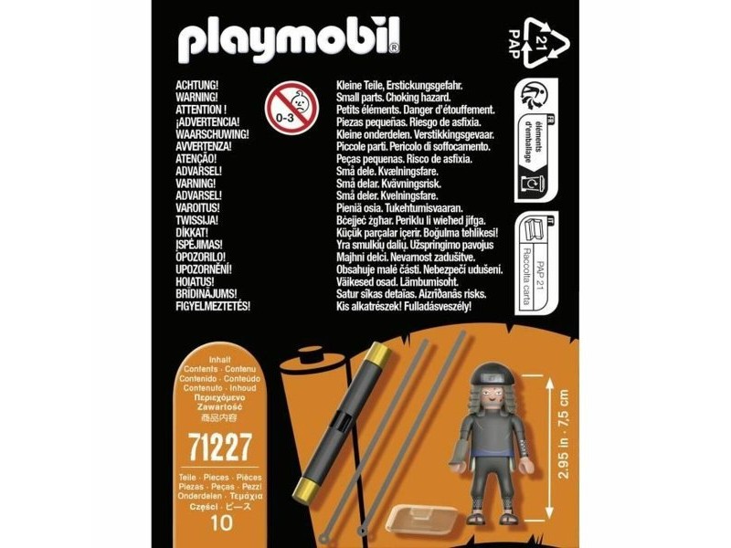 Playset Playmobil 71227 Naruto Shippuden - Hiruzen