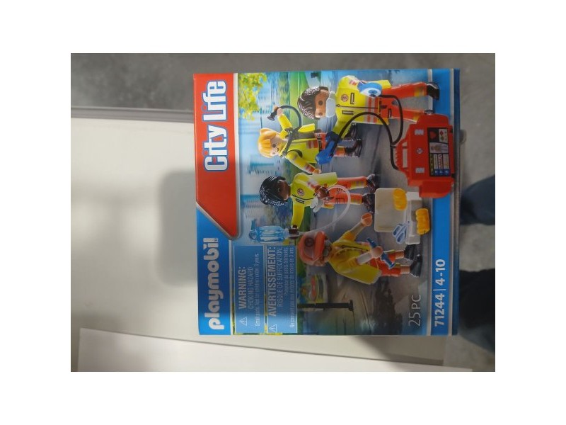 Playset Playmobil 71244 City Life Rescue Team 25 Части