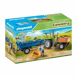 Игра Комплект Превозни Средства Playmobil 71249 42 Части Трактор