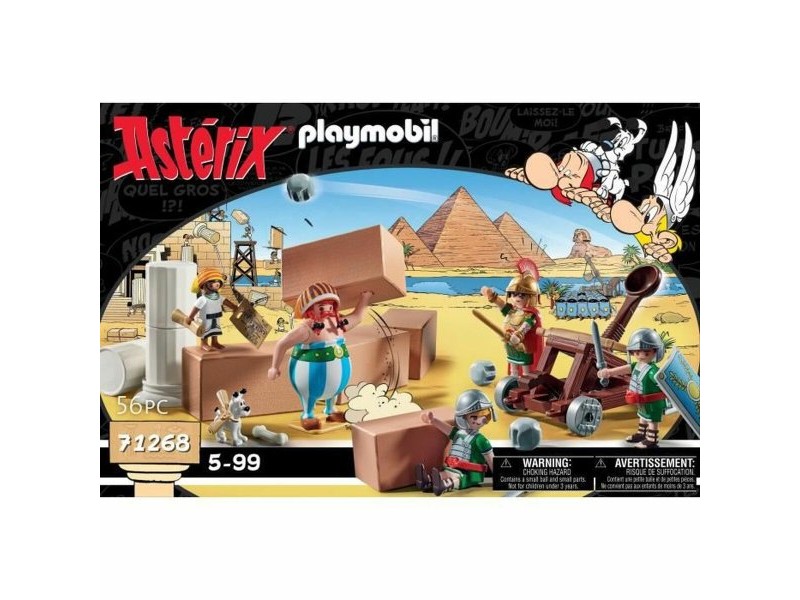 Playset Playmobil Astérix: Numerobis and the Battle of the Palace 71268 56 Части