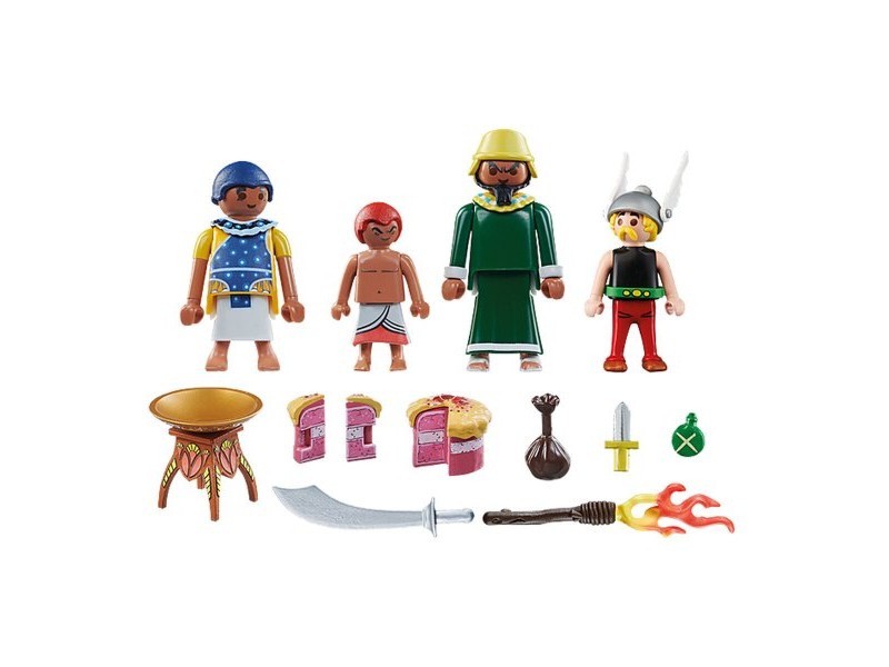 Playset Playmobil Asterix: Amonbofis and the poisoned cake 71268 24 Части