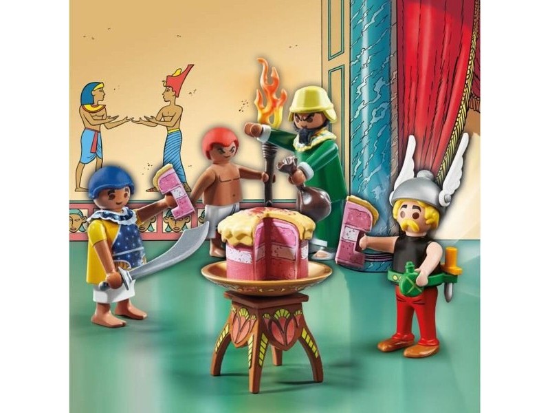 Playset Playmobil Asterix: Amonbofis and the poisoned cake 71268 24 Части
