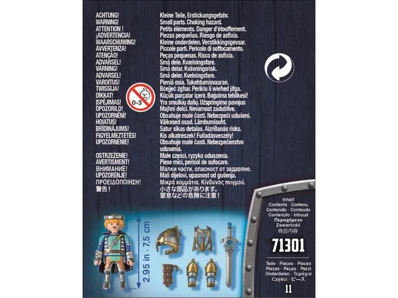 Playset Playmobil Novelmore - Arwynn 71301 11 Части