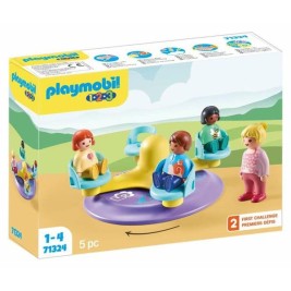 Playset Playmobil 71324 Въртележка 5 Части
