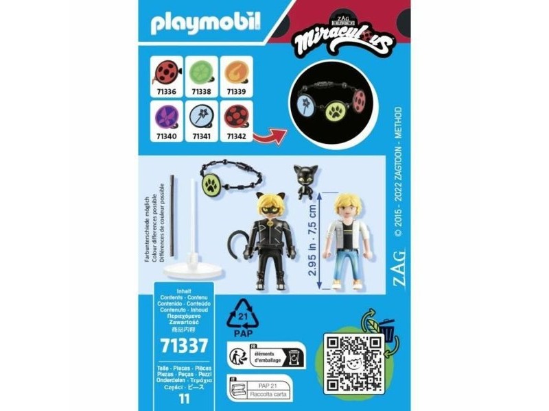 Playset Playmobil 71337 Miraculous 11 Части