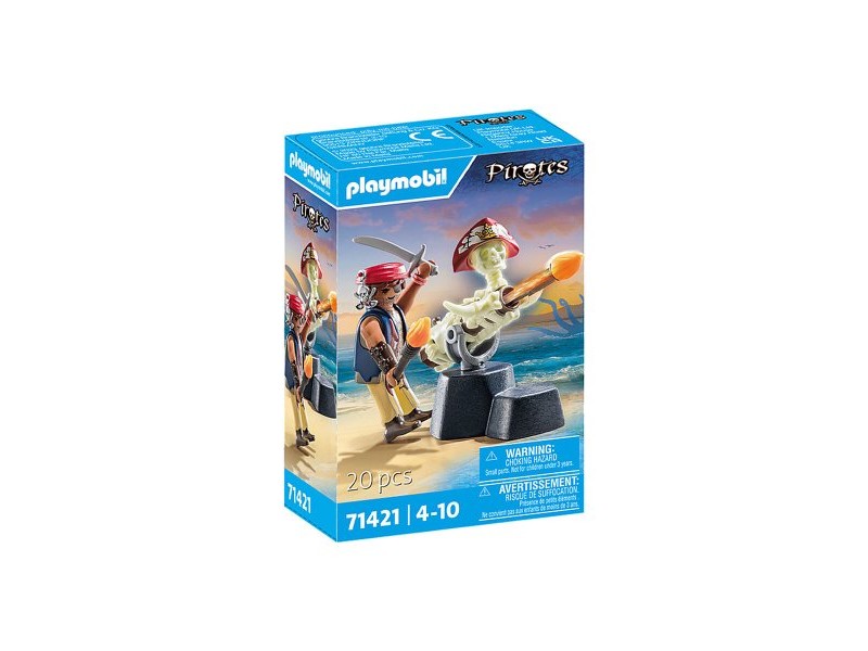Playset Playmobil 71421 Пират 20 Части