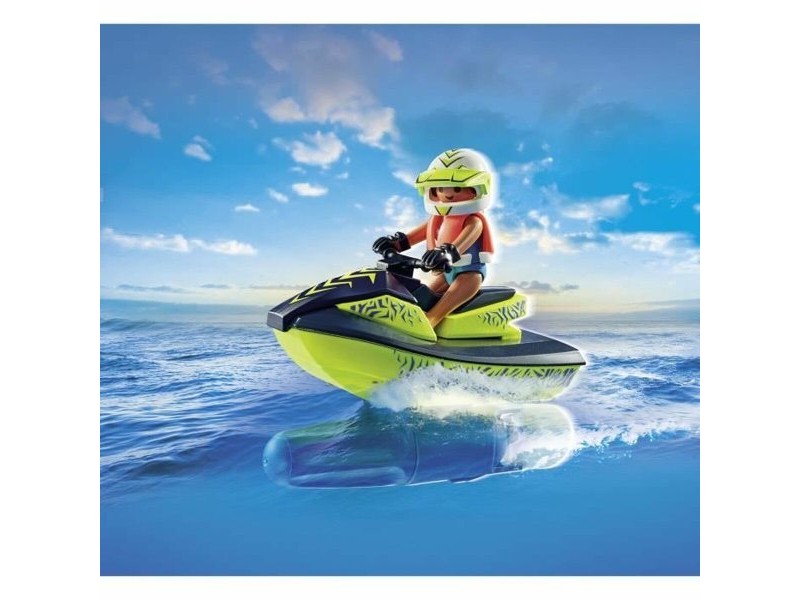 Playset Playmobil Action Heroes - Fireboat and Water Scooter 71464 52 Части Playset Playmobil Action Heroes - Fireboat and Water Scooter 71464 52 Части