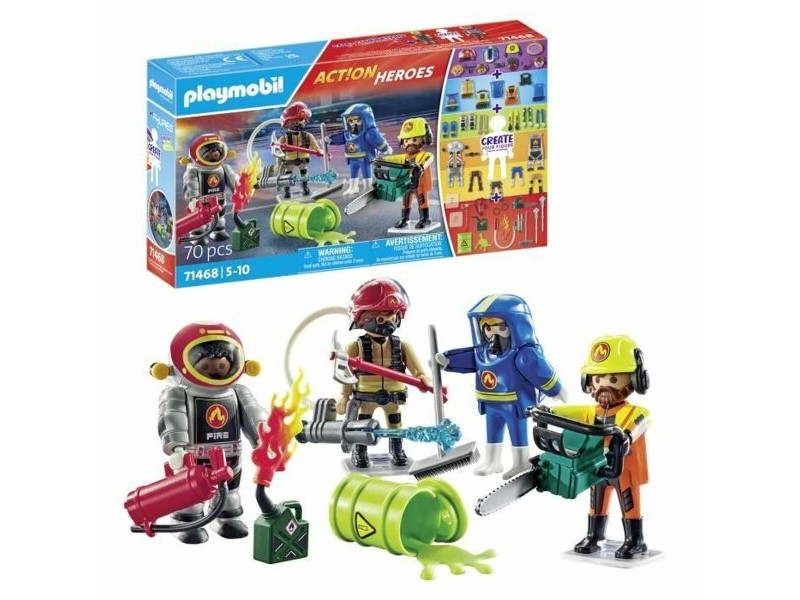 Playset Playmobil 71468 Action Heroes