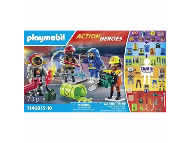 Playset Playmobil 71468 Action Heroes