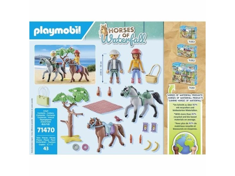 Playset Playmobil 71470 Horses of Waterfall