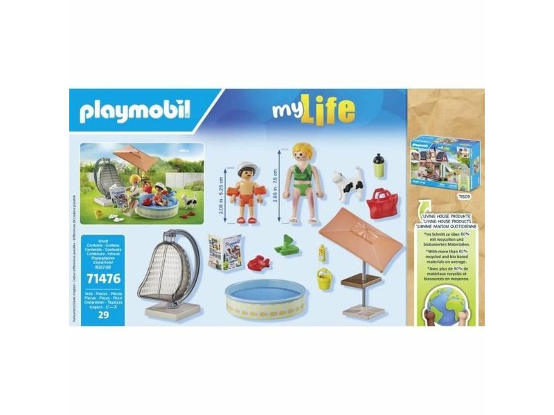 Playset Playmobil 71476 My life