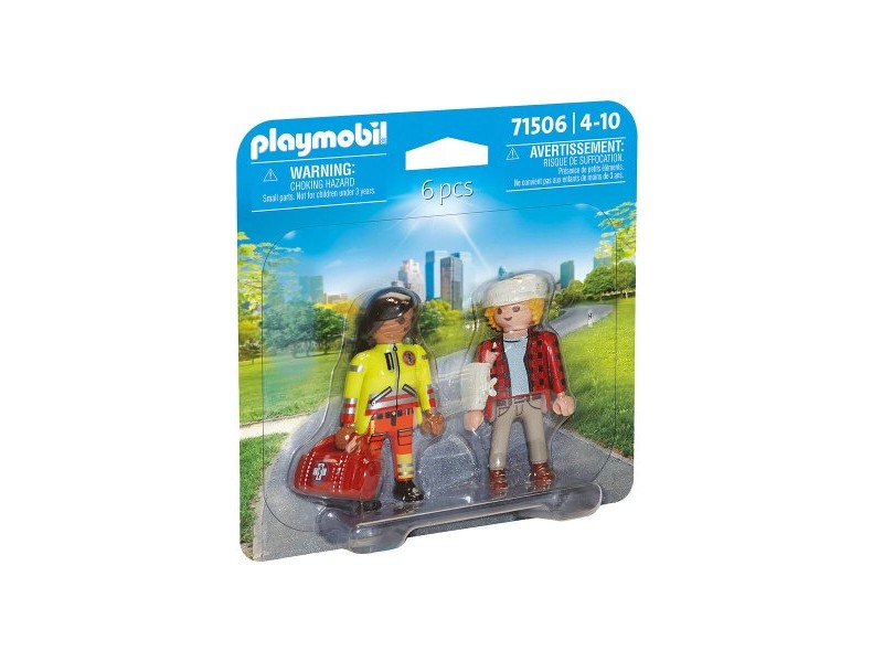 Playset Playmobil 71506 доктор 6 Части
