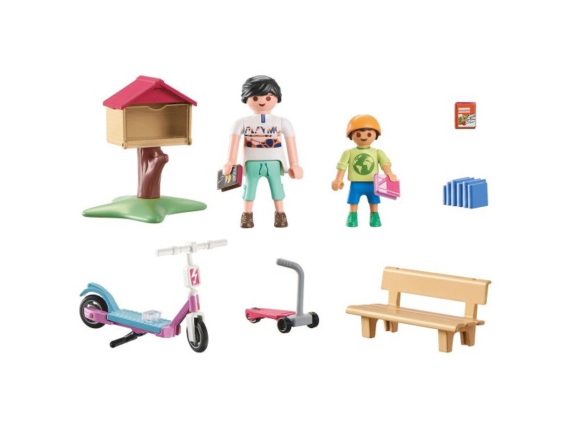 Playset Playmobil Color Мото 25 Части