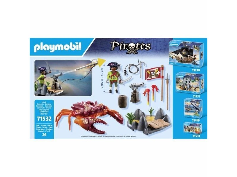 Playset Playmobil Pirates 71532