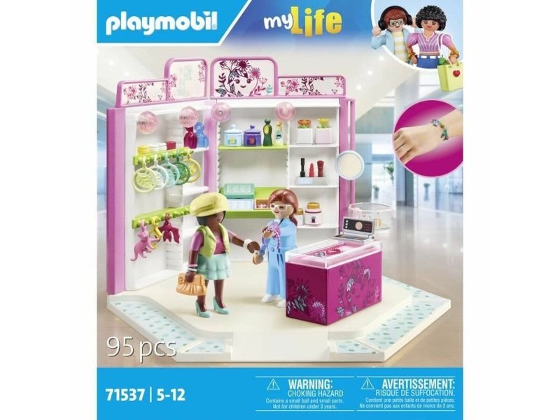 Playset Playmobil My Life 71537 Accessories Shop 95 Части