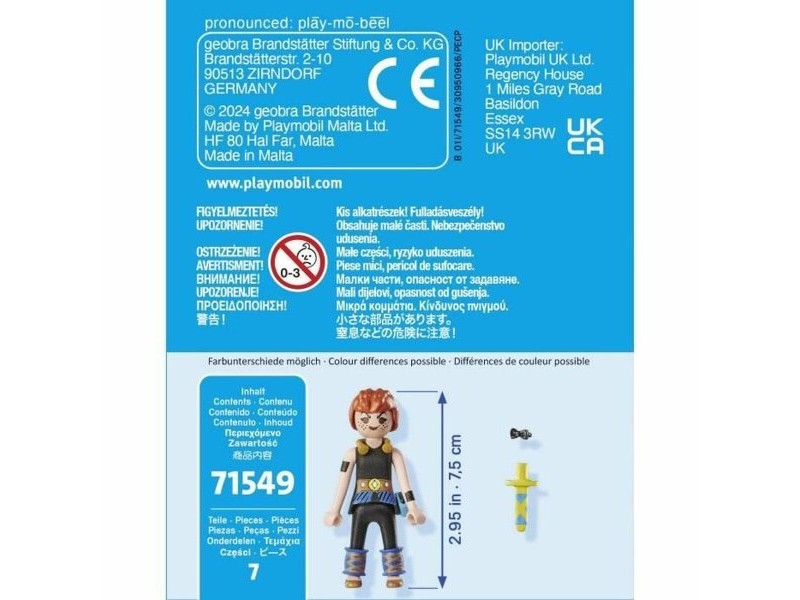 Фигурки Playmobil Asterix 71549 7 Части