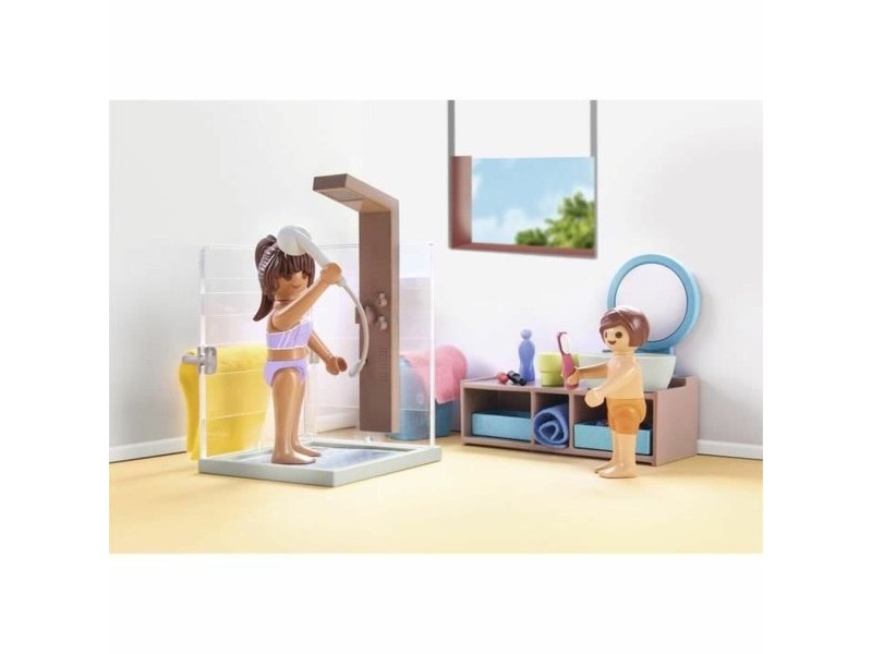 Playset Playmobil 71611 - Bathroom bathtub 55 Части