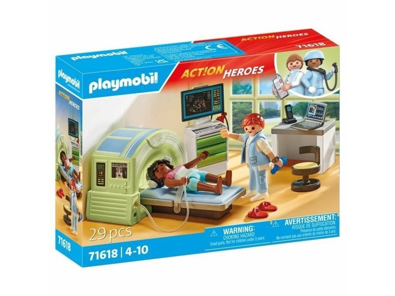 Playset Playmobil 71618 - Patient Medical Scanner 29 Части Playset Playmobil 71618 - Patient Medical Scanner 29 Части
