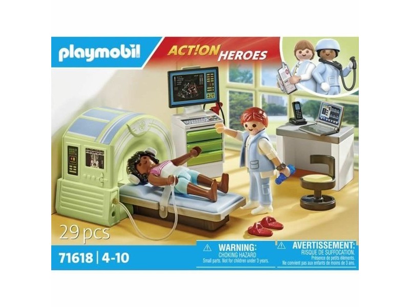 Playset Playmobil 71618 - Patient Medical Scanner 29 Части Playset Playmobil 71618 - Patient Medical Scanner 29 Части