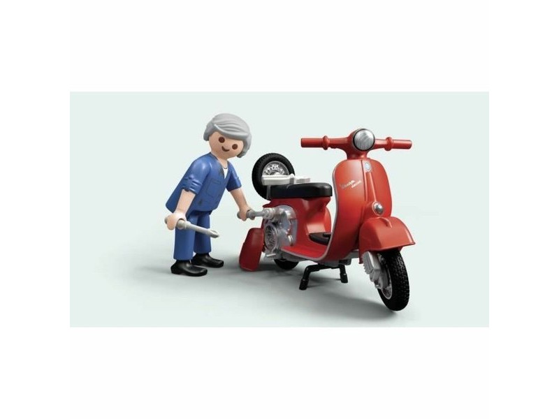 Playset Playmobil Vespa Retro Garage