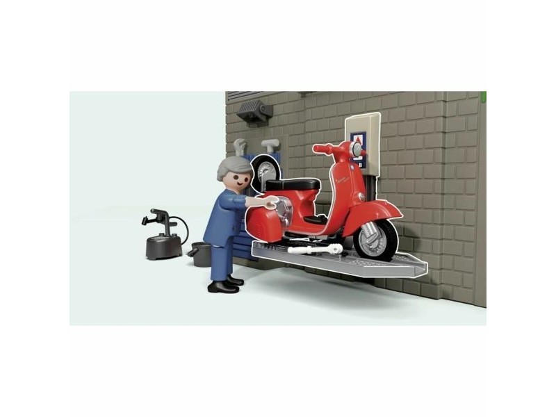 Playset Playmobil Vespa Retro Garage