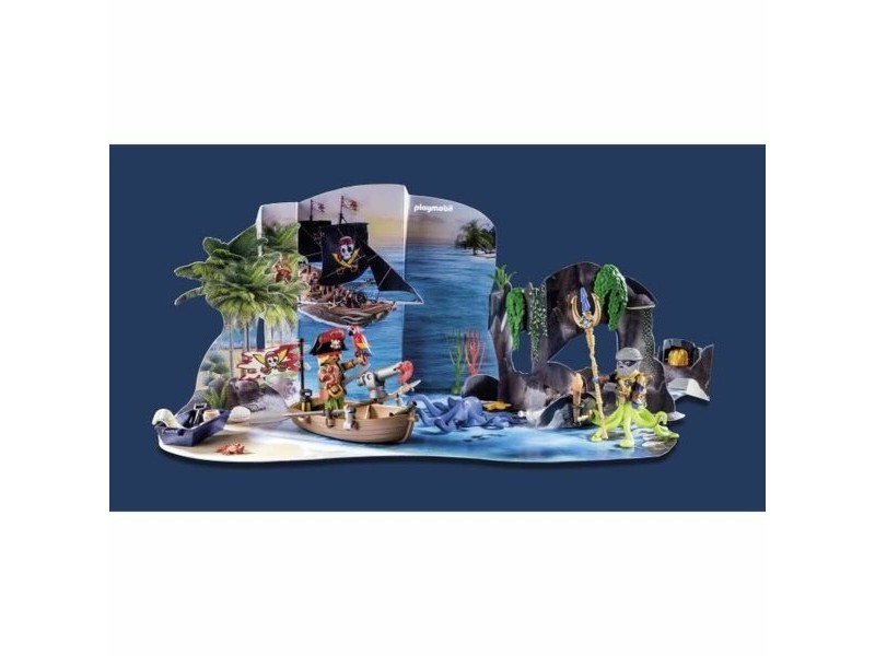 Коледен Календар Playmobil 71636 Pirate Advent Calendar Пластмаса