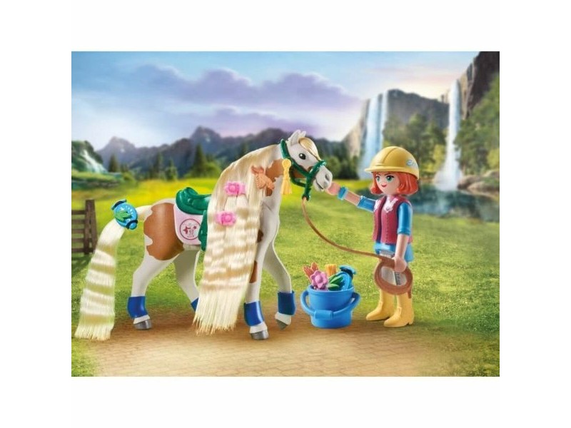 Playset Playmobil 71639 Ellie with horse 33 Части