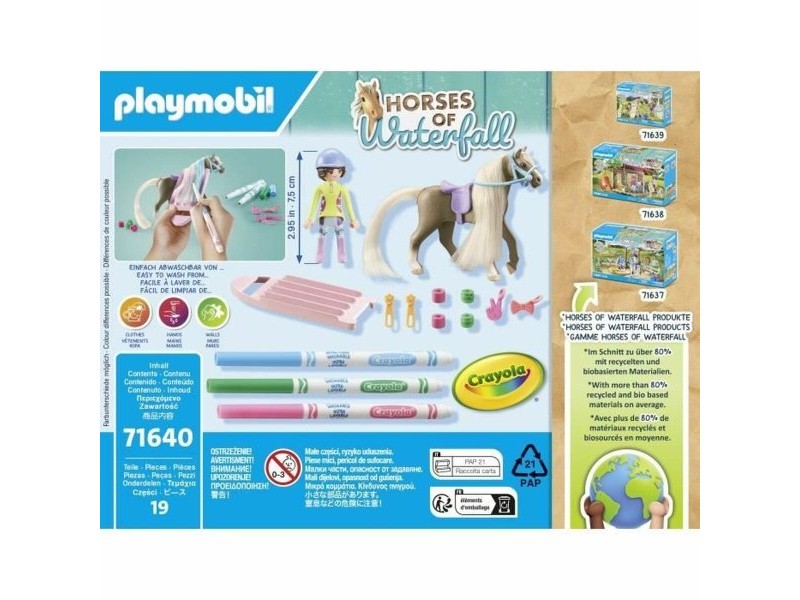 Playset Playmobil 71640 Horses of Waterfall 19 Части