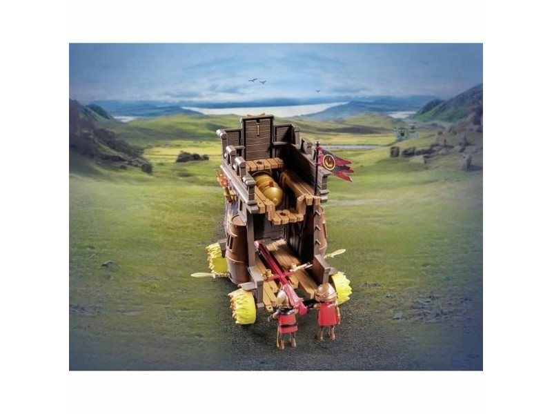 Playset Playmobil 71643 - Burnham Raiders tank 68 Части