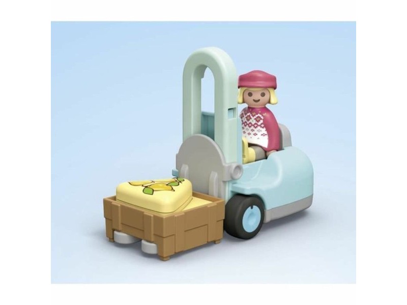 Playset Playmobil Junior 71691 - Organic fruit and vegetable stall 17 Части