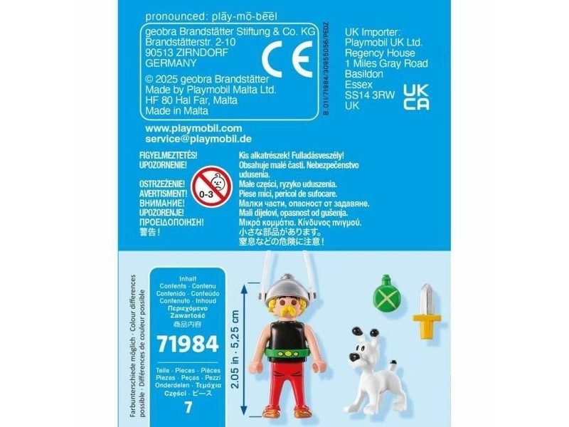 Playset Playmobil 71984 Astérix 7 Части