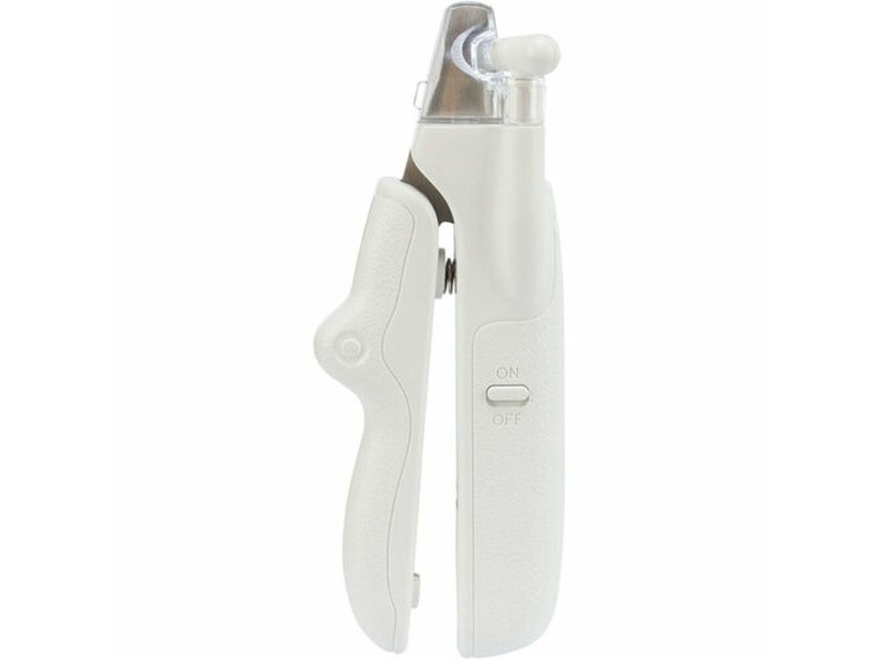 LED Нокторезачка за Домашни Любимци Trixie Неръждаема стомана Пластмаса 15 cm Бял