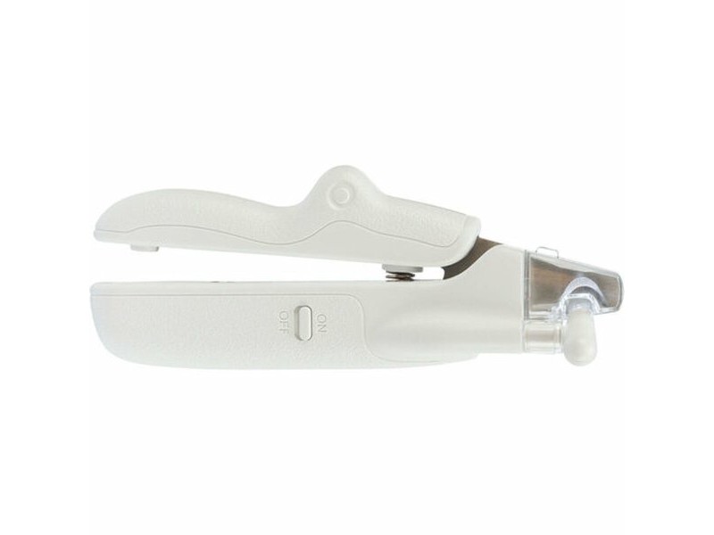 LED Нокторезачка за Домашни Любимци Trixie Неръждаема стомана Пластмаса 15 cm Бял