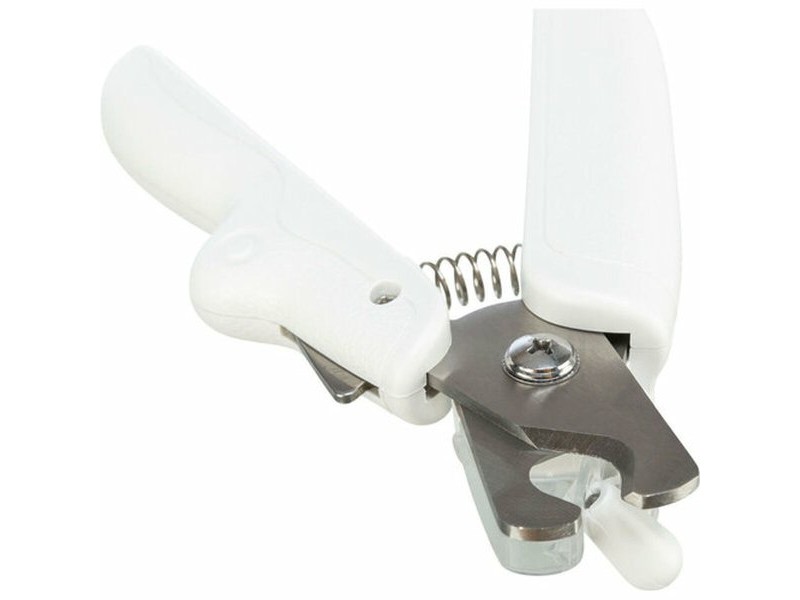 LED Нокторезачка за Домашни Любимци Trixie Неръждаема стомана Пластмаса 15 cm Бял