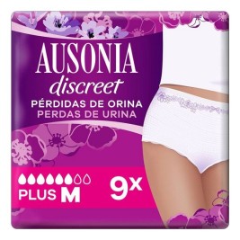 Превръзки за Инконтиненция Ausonia Discreet Boutique Среда (9 uds)