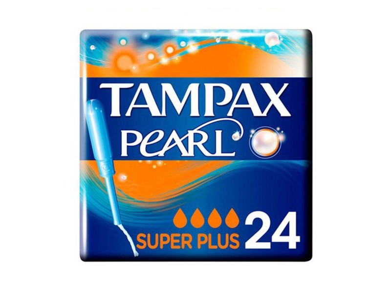 Опаковка Тампони Pearl Super Plus Tampax Tampax Pearl (24 uds) 24 uds