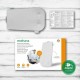 Термален Shiatsu Mасажор 2 в 1 Medisana MC 600 24 W