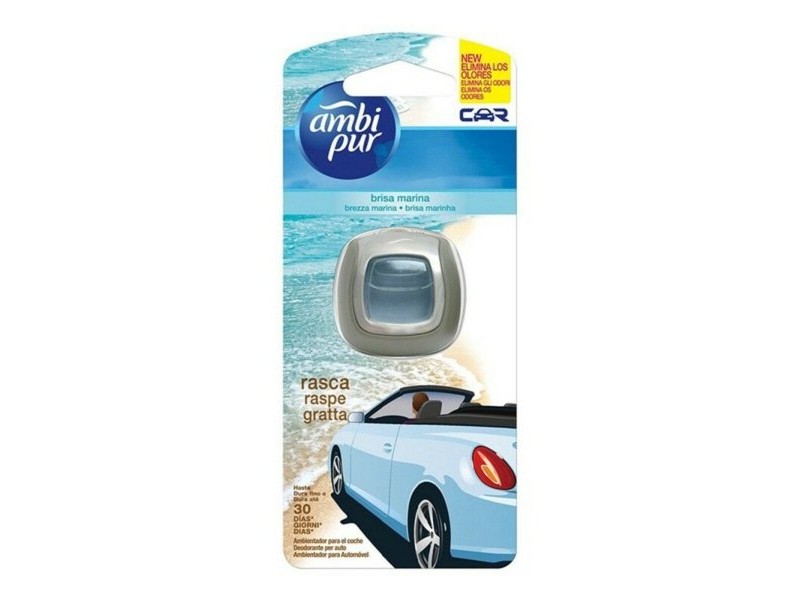 Ароматизатор за Кола Brezza Marina Ambi Pur Car (30 Días) 125 g