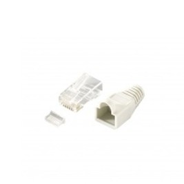 Конектор RJ45 категория 6 UTP Equip 121175 Прозрачен 100 броя