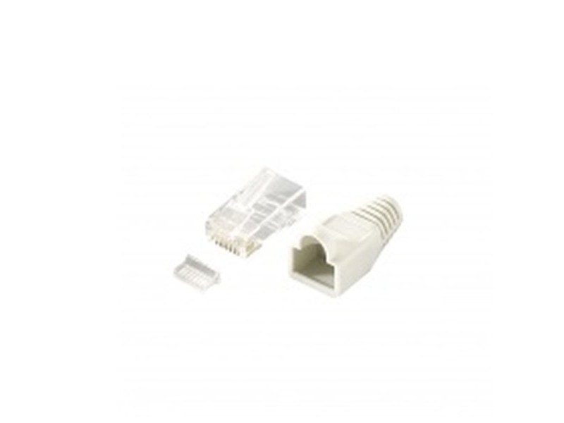 Конектор RJ45 категория 6 UTP Equip 121175 Прозрачен 100 броя