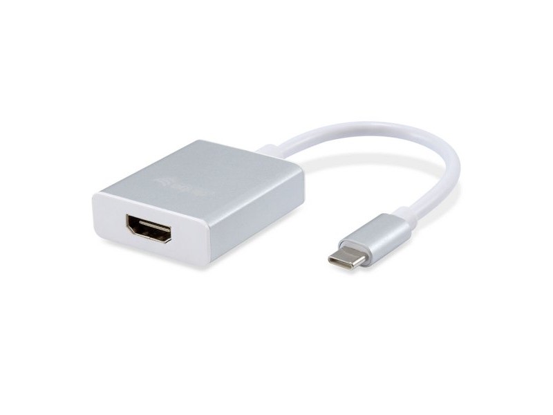 Адаптер за HDMI - USB-c Equip 133452 Бял 4K Ultra HD