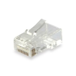 Конектор RJ45 категория 6 UTP Equip 121144 Прозрачен 100 броя