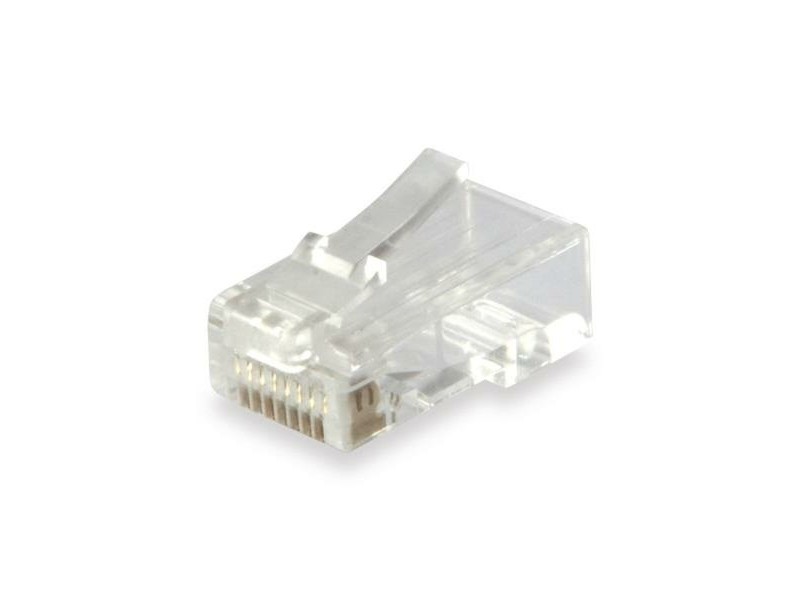 Конектор RJ45 категория 6 UTP Equip 121144 Прозрачен 100 броя Конектор RJ45 категория 6 UTP Equip 121144 Прозрачен 100 броя