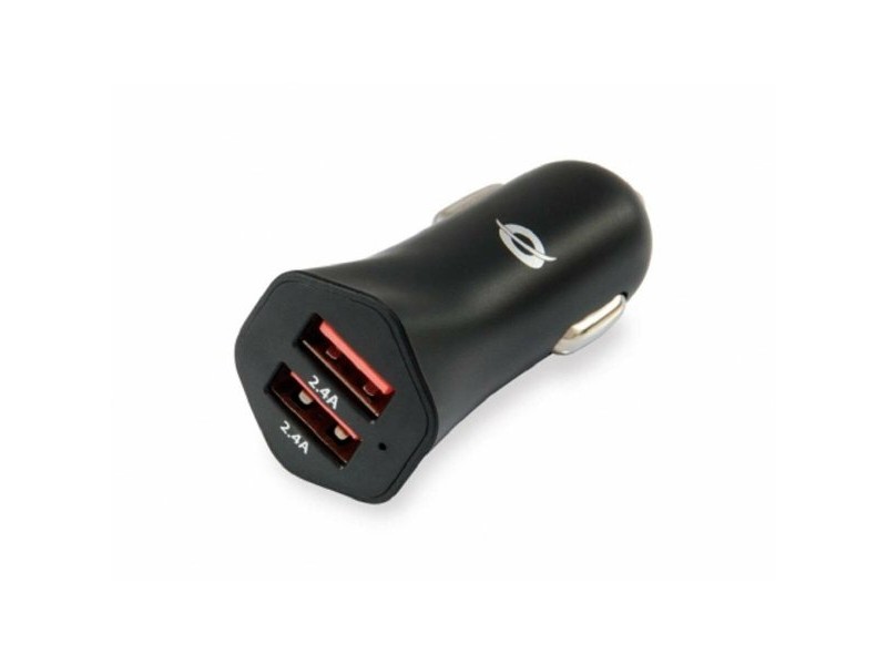 Зарядно за кола Conceptronic 120547707 Черен 24 W (1 броя) Зарядно за кола Conceptronic 120547707 Черен 24 W (1 броя)