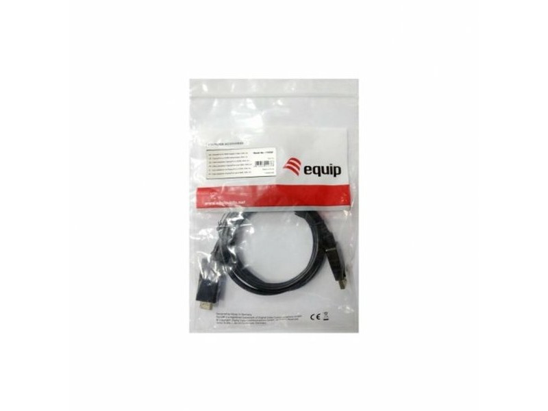 Кабел HDMI Equip 119390 Черен 2 m