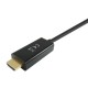 Кабел HDMI Equip 119392 Черен 5 m